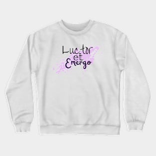 Luctor et Emergo (inspired by J-HOPE's Temporary Tattoo) Crewneck Sweatshirt